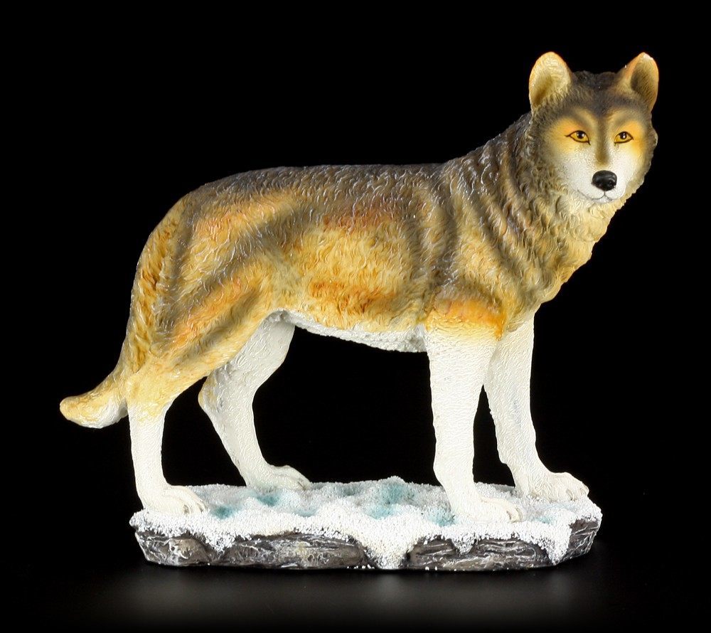 Wolf Figur - stehend