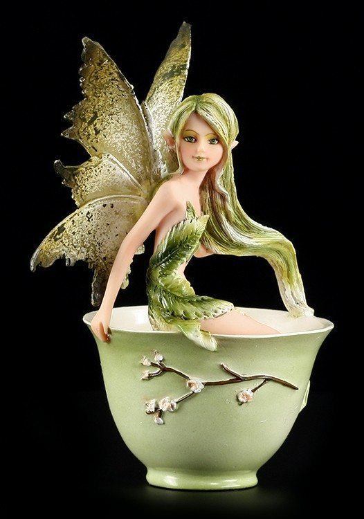 Fairy Figurine - Green Tea Faery