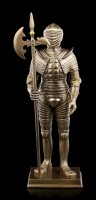 Italienische Ritter Rüstung - Niccolo Silva von Mailand - bronziert