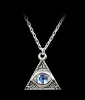 Alchemy Gothic Necklace - Eye of Providence