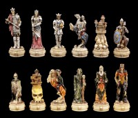 Chessmen Set - Skeleton Knights