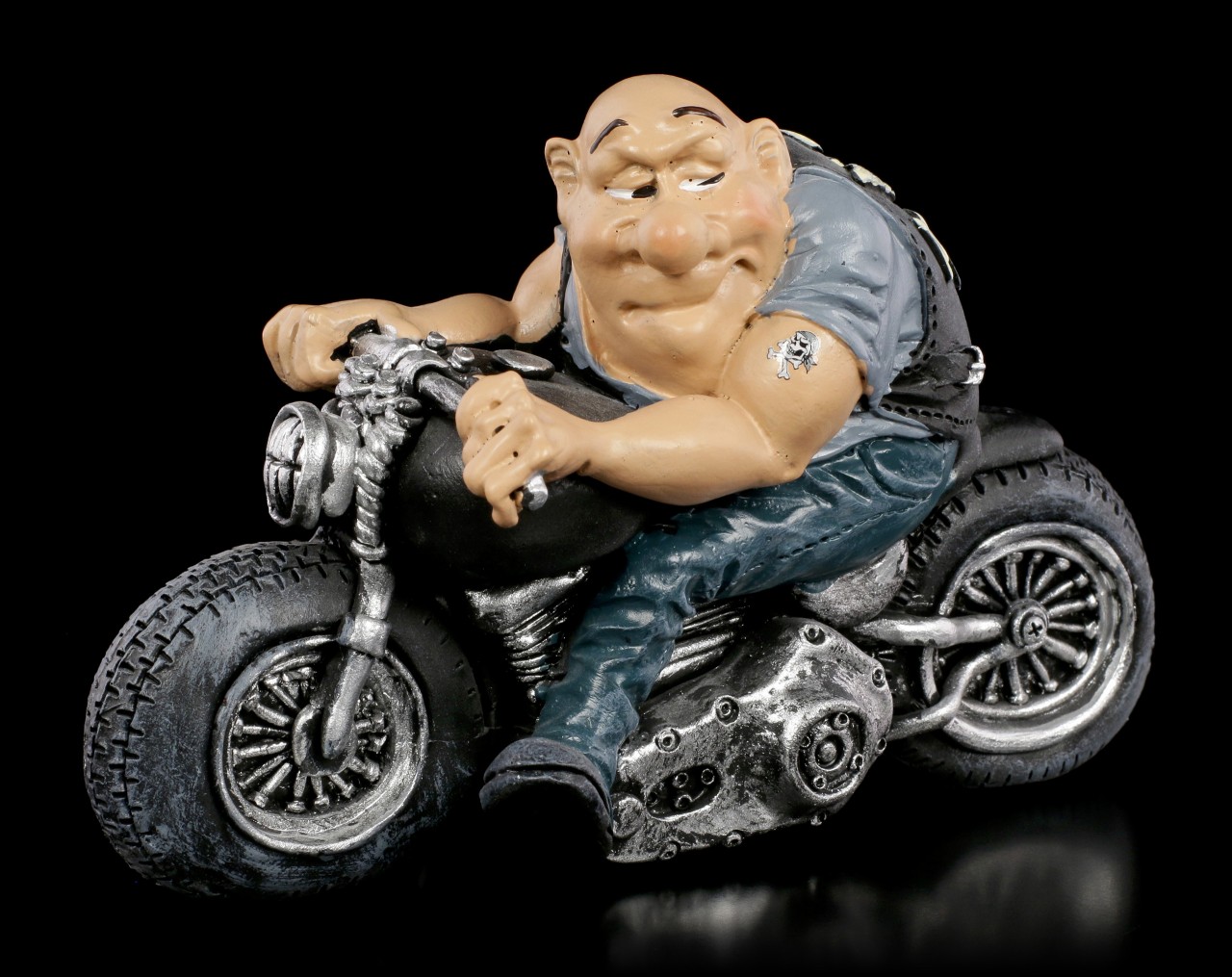 Funny Life Figurine - Cool Biker