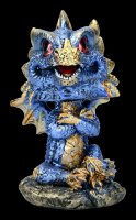Bobble Head Figurine - Dragon Bobling - blue