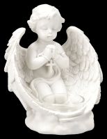 Engel Teelichthalter Set - Cherubim Whispers to Heaven