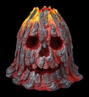 Totenkopf Figur - Vulkan Monster