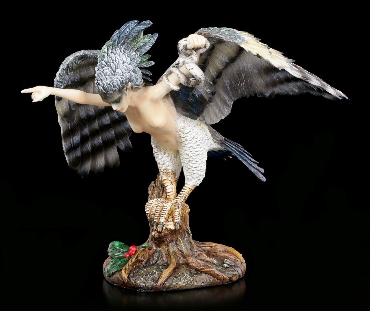 Harpy Mount Figurine by Sheila Wolk