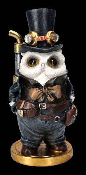 Steampunk Owl Figurine - Steamsmith's Owl