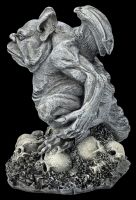 Gargoyle Figur - Der Schlächter mit Schädeln