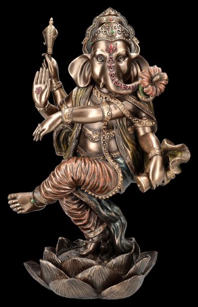 Ganesha Figurine XL - Hindu God Dancing