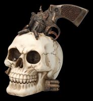 Skull with Revolver