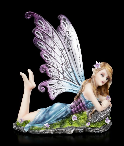 Fairy Figurine - Kontania Lies on Meadow