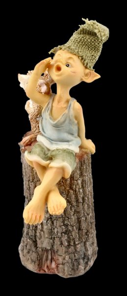 Pixie Kobold Figur Schreckliches Erwachen Fantasy Gnom Elfe Fee Dekostatue 