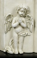 Grave Photo Frame Angel - Wir Vermissen Dich