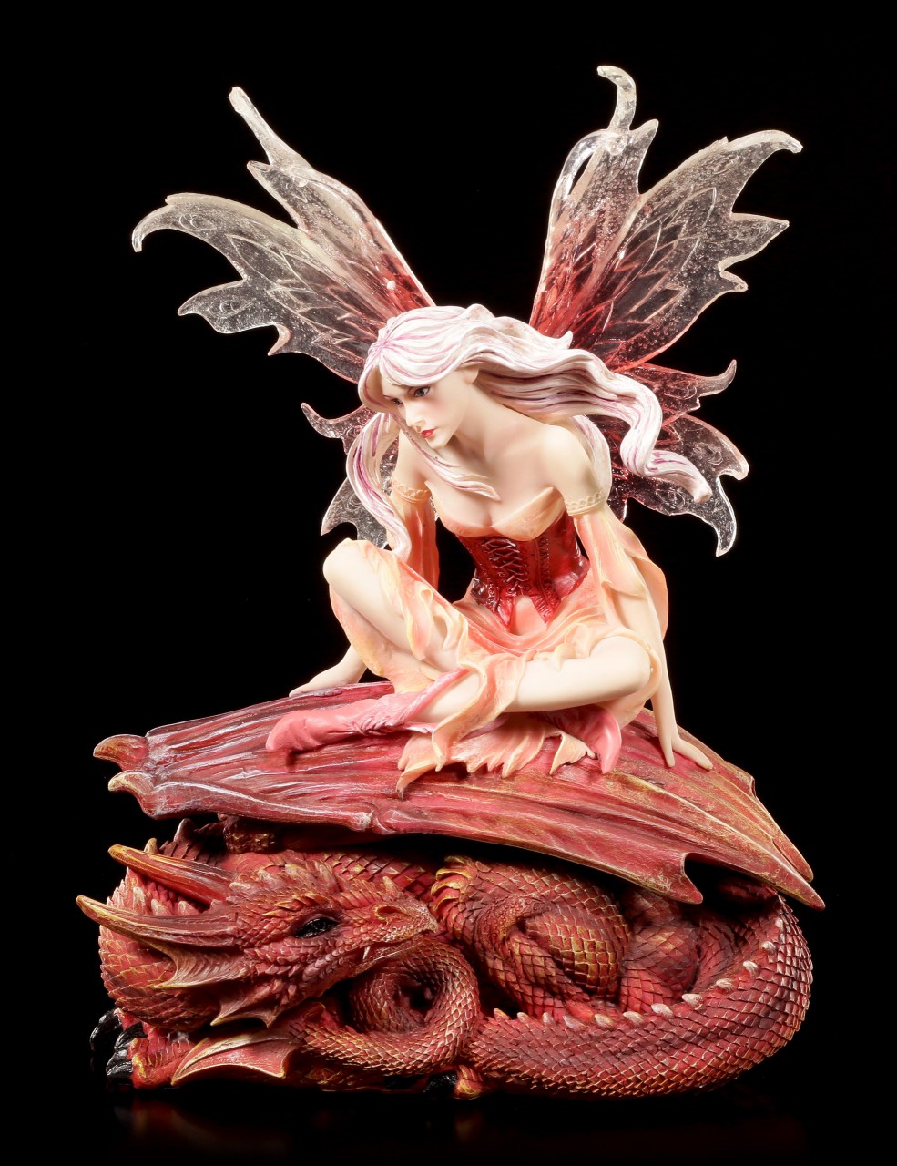 Dragon Box with Fairy Figurine - Raina