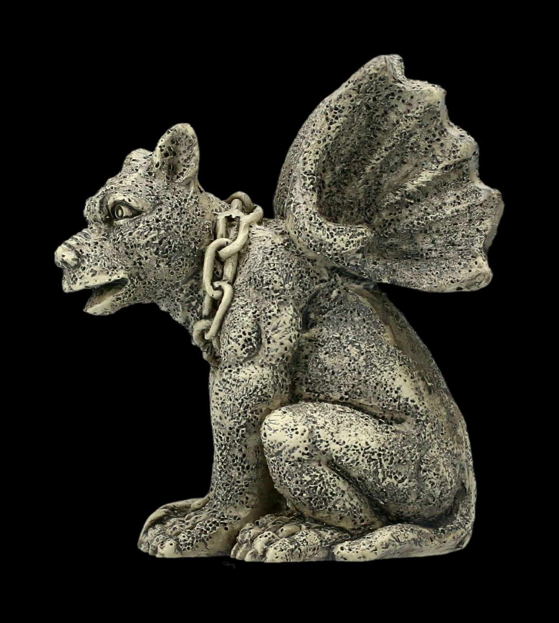 Garden Figurine - Gargoyle with Chain