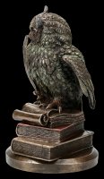 Owl Figurine - Sitting on Books