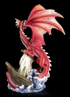 Dragon Figurine - Abraxas rips Ship in the Abyss