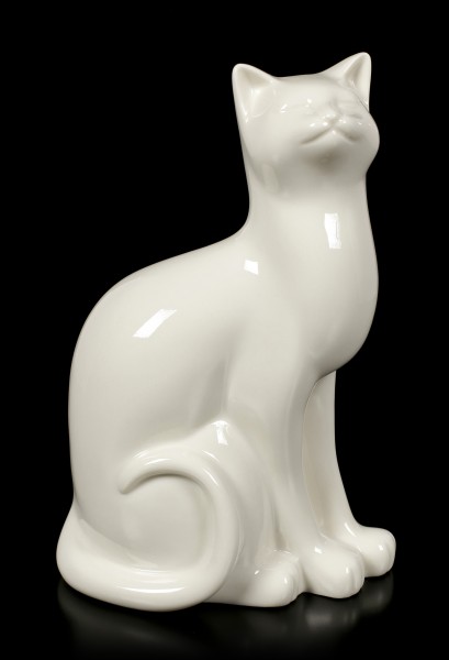 Porcelain Cat - Looking in the Sky