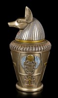 Kanopenkrug - Horussohn Duamutef - bronziert