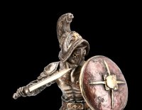 Gladiator Figur - Murmillo im Kampf mit Schwert