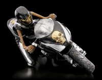 Skeleton Figurine on Bike - Speed Reaper
