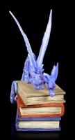Drachen Figur - Book Dragon