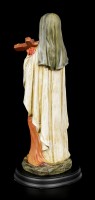 Heilige Theresa Figur mit Kruzifix