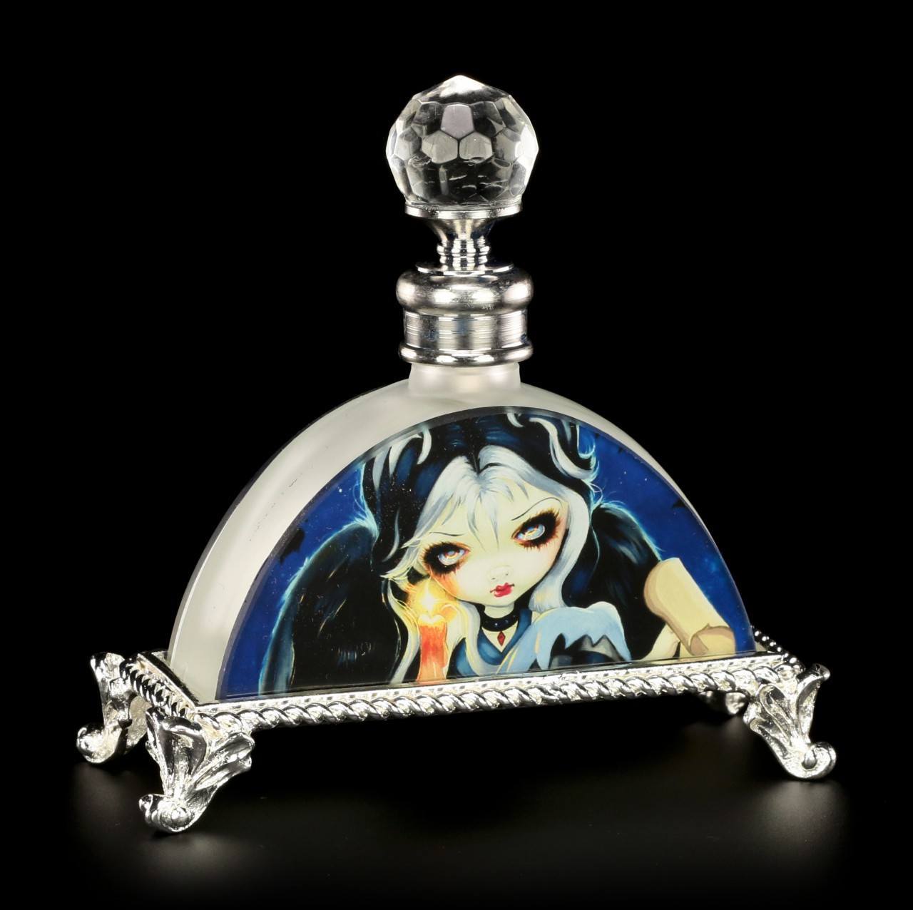 Glass Perfume Bottle Dark Angel - Sign of our Parting