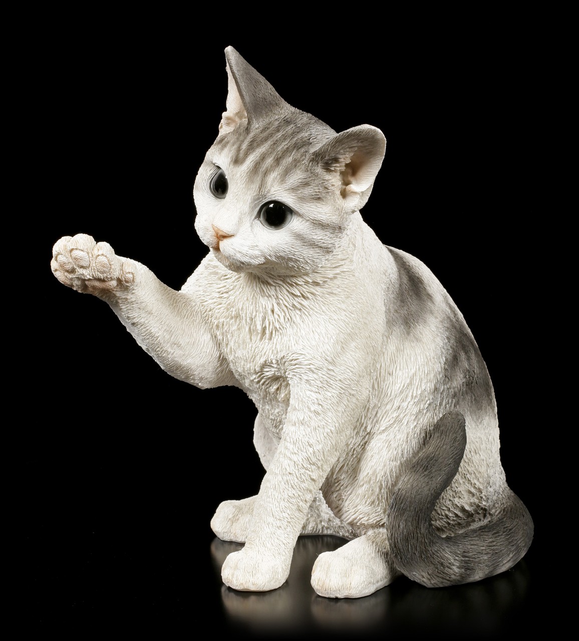 Garden Figurine - Playful Cat