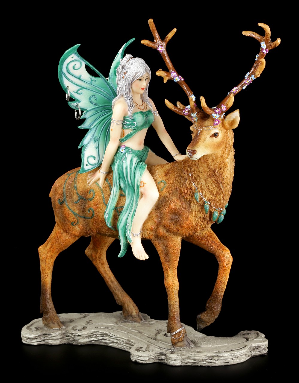 Fairy Figurine - Ayala with Deer