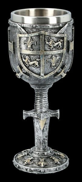 Medieval Goblet - Lion Crest