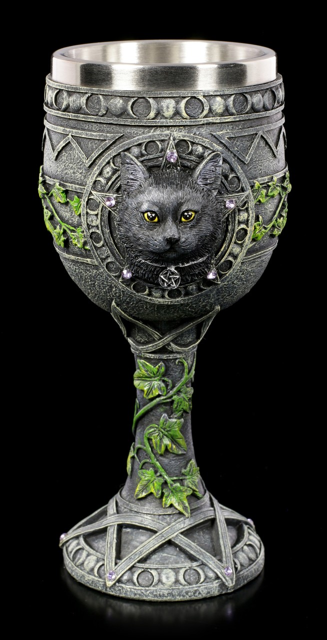 Goblet with Cat - The Charmed One