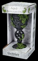Goblet Wicca - Pentagram with Ivy