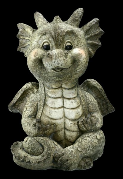 Garden Figurine - Meditating Dragon