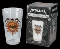Trinkglas Metallica - Sun