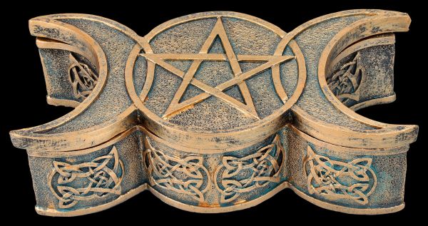 Box Wicca - Triple Moon Pentagram