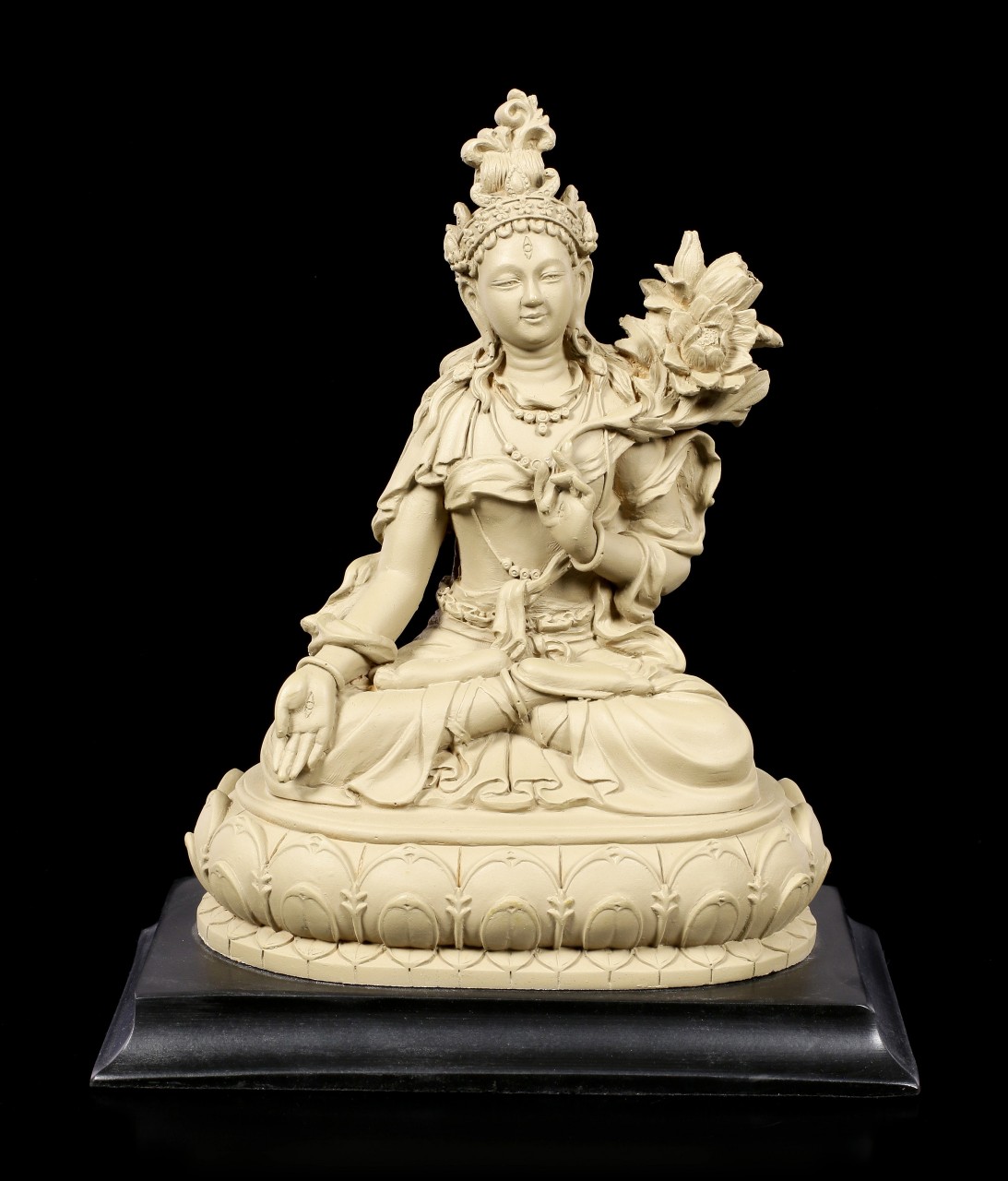 Buddha Figurine - Bodhisattva White Tara