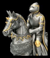 Ritter Figur auf Kriegspferd