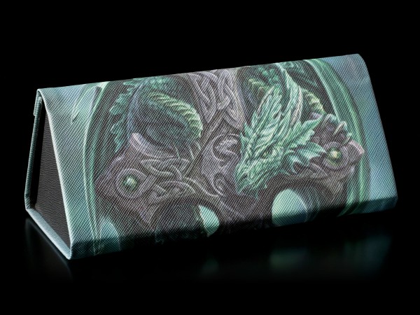 Glasses Case with Dragon - Woodland Guardian