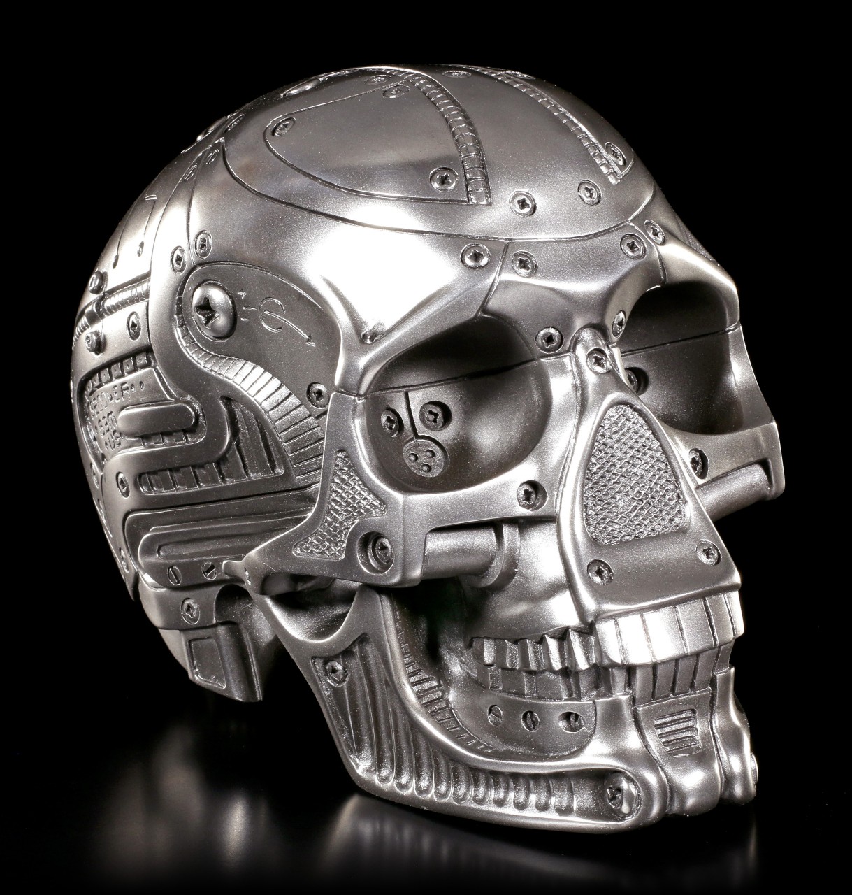 Techno Head - Cyborg Skull