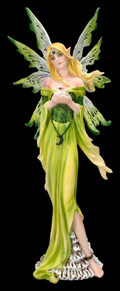 Elfenfigur - Friedensfee Mira mit Taube