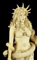 Hekate Figurine - Greek Goddes of Magic - White