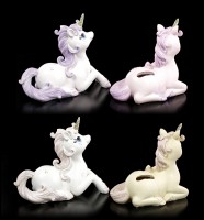 Unicorn Money Bank Figurines - Set of 4