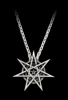 Alchemy Wiccan Necklace - Elven Star