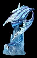 Ice Dragon Figurine - Crystal Custodian