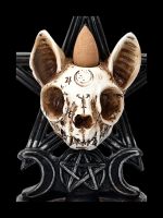Backflow Incense Burner - Cat Skull