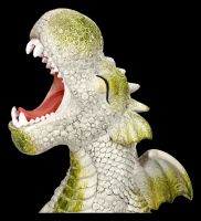 Garden Figurine Dragon Yawns - Am I Tired