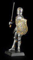 Kleine Ritter Figur mit Schwert und Schild