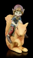 Pixie Figurine - Squirrel Race
