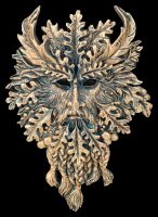 Wall Plaque Greenman - Spirit of the Ents